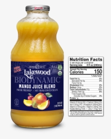 Lakewood Organic Mango Juice, HD Png Download, Transparent PNG