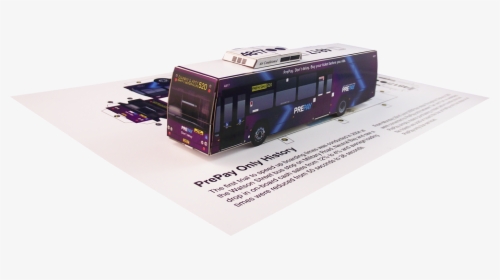 Prepay Volvo Bus - Model Car, HD Png Download, Transparent PNG