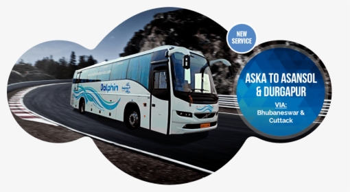 Online Bus Ticket Booking Dolphin Bus Service - Dolphin Volvo Bus, HD Png Download, Transparent PNG