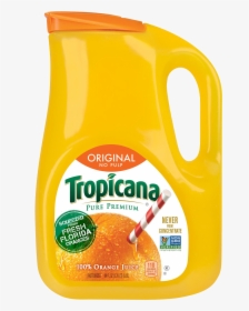 Tropicana Juice No Background - Orange Juice Plastic Containers, HD Png Download, Transparent PNG