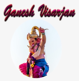Ganesh Visarjan Png - Illustration, Transparent Png, Transparent PNG