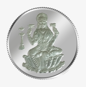 Silver Coin Laxmi Vector, HD Png Download, Transparent PNG