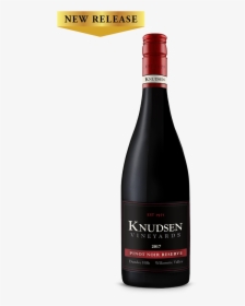 Knudsen Vineyards 2017 Pinot Noir Reserve - Glass Bottle, HD Png Download, Transparent PNG
