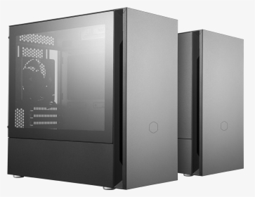 Seamless Tempered Glass Or Sound-dampened Steel - Cooler Master Silencio S400, HD Png Download, Transparent PNG