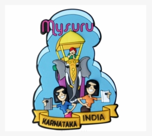 India Clipart Dasara - Drawing Mysore Dasara Ambari Mysore Clipart, HD Png Download, Transparent PNG