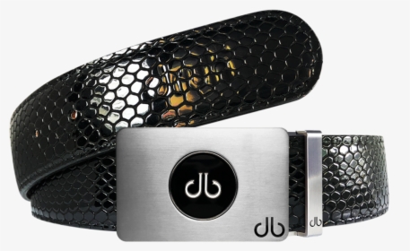 Ballmarker Black Snakeskin Leather Texture Belt - Belt, HD Png Download, Transparent PNG
