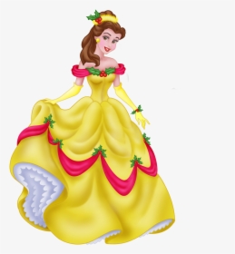 Belle Cinderella Rapunzel Minnie Mouse Clip Art - Disney Princess Aurora Christmas, HD Png Download, Transparent PNG
