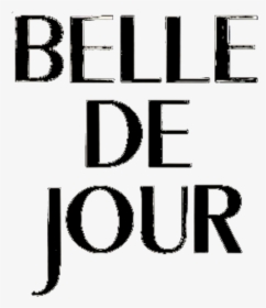 Belle De Jour Black Vertical Logo - Black-and-white, HD Png Download, Transparent PNG