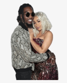 Cardi B And Offset - Offset And Cardi B, HD Png Download, Transparent PNG