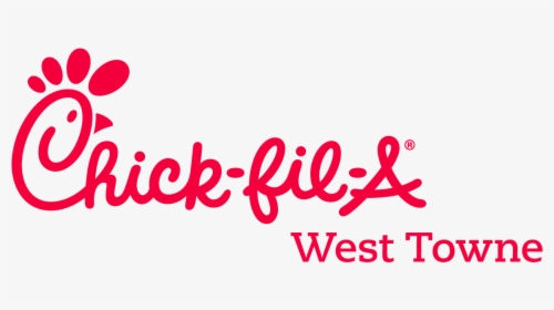 Chick Fil A Logo Png - Chick Fil A West Towne, Transparent Png, Transparent PNG