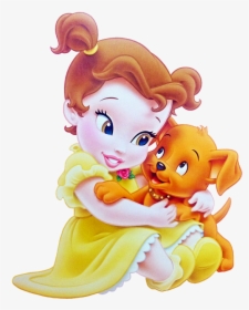 Belle Clipart Baby Belle - Little Princess Disney Png, Transparent Png, Transparent PNG