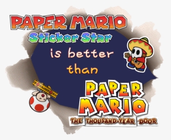 Transparent Paper Mario Png - Paper Mario: The Thousand-year Door, Png Download, Transparent PNG