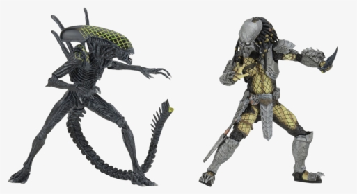 Alien Vs Predator Action Figures, HD Png Download, Transparent PNG