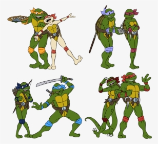 Transparent Ninja Turtles Png - Raphael Ninja Turtle Drawing, Png Download, Transparent PNG