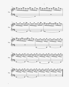 Beautiful In White Piano Sheet Music, HD Png Download, Transparent PNG