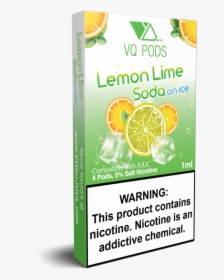 Lemon Lime Soda Vq Pod, HD Png Download, Transparent PNG