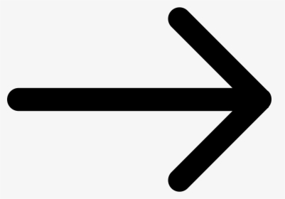 Right Arrow Of Straight Lines - Right Arrow Line Png, Transparent Png, Transparent PNG