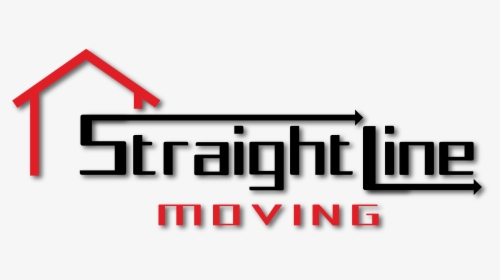 Straightline Moving Company Straightline Moving Company - Black-and-white, HD Png Download, Transparent PNG