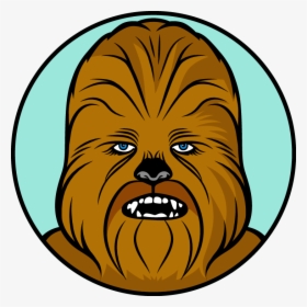 Transparent Star Wars Clip Art - Star Wars Chewbacca Vector, HD Png Download, Transparent PNG