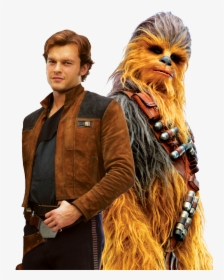 Han Solo And Chewbacca Solo Png, Transparent Png, Transparent PNG