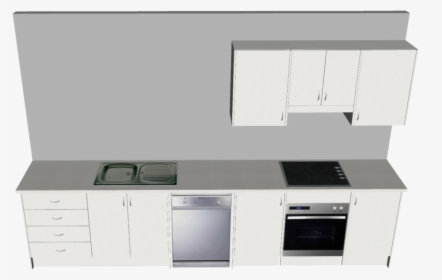 Straight Line (3d) - Straight Line Kitchen Designs, HD Png Download, Transparent PNG