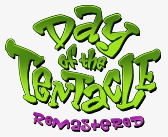 Day Of The Tentacle Remastered Logo - Day Of The Tentacle Title, HD Png Download, Transparent PNG