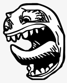 Tooth - Scared Face Png, Transparent Png, Transparent PNG