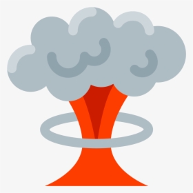 Mushroom Cloud - Free Icon Mushroom Cloud, HD Png Download, Transparent PNG