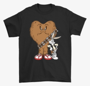 Gossamer And Bugs Bunny As Chewbacca And Han Solo Star - Shirt, HD Png Download, Transparent PNG