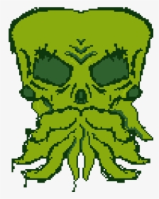Gameboy Tentacle Skull - Illustration, HD Png Download, Transparent PNG