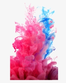 Colorful Smoke Png Image - Pink And Blue Smoke, Transparent Png, Transparent PNG