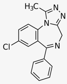 Xanax Molecule, HD Png Download, Transparent PNG