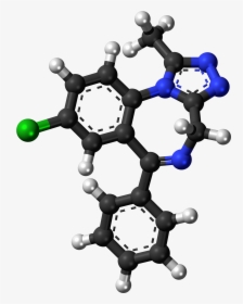 Alprazolam Molecule Ball - Ocrelizumab Molecule, HD Png Download, Transparent PNG