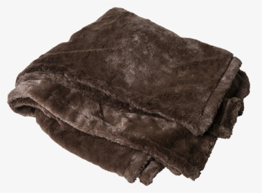 Chocolate Faux Fur Throw - Suede, HD Png Download, Transparent PNG