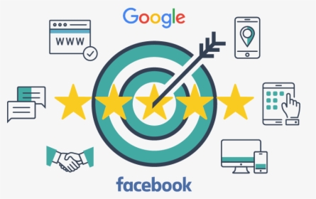 Icons Representing Ways To Get More Reviews - Facebook, HD Png Download, Transparent PNG