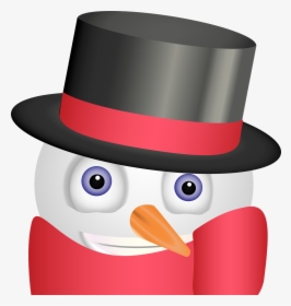 Graphic, Snowman Emoji, Snowman Smiley, Emoji, Smiley - Cartoon, HD Png Download, Transparent PNG