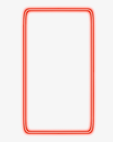 #neon #rectangle #freetoedit #red #frame #border #geometric, HD Png Download, Transparent PNG