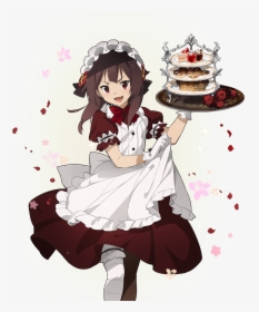 Maid , Png Download - Megumin Maid, Transparent Png, Transparent PNG