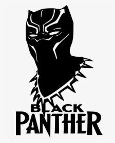 Transparent Black Panther Necklace Png - Black Panther Logo Png, Png Download, Transparent PNG