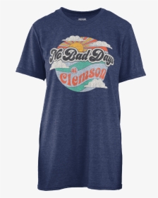 Clemson No Bad Days Short Sleeve T Shirt   Class Lazyload - Boat, HD Png Download, Transparent PNG