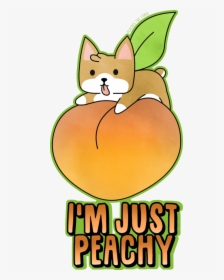 Peaches The Corgi - Cartoon, HD Png Download, Transparent PNG