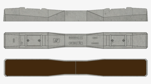 Concrete Sleeper For High Speed Lines And For Traditional - Architecture, HD Png Download, Transparent PNG