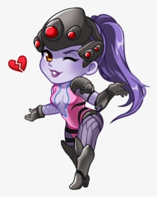 Widowmaker - Cartoon, HD Png Download, Transparent PNG
