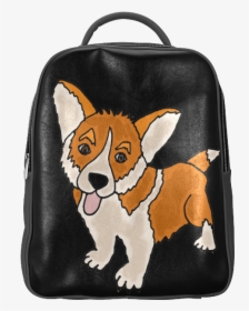 Cute Welsh Corgi Puppy Art Popular Backpack - Tote Bag, HD Png Download, Transparent PNG