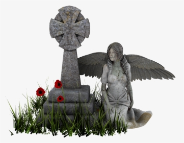 Cemetery Png Angel, Transparent Png, Transparent PNG