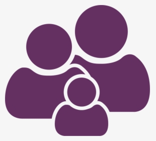 Transparent Family Icon Png - Family Icon Png Purple, Png Download, Transparent PNG