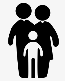 A Family Of Three - Family Logo Png, Transparent Png, Transparent PNG