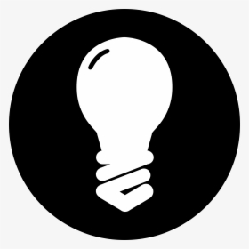 Light Bulb Icon - U Turn Road Sign, HD Png Download, Transparent PNG