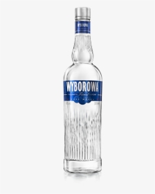 Vodka Wyborowa Bottle - Open Vodka Bottle Png, Transparent Png, Transparent PNG