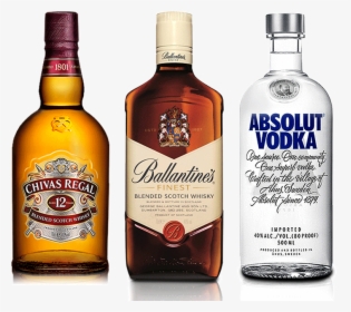 御玖轩 Absolute Vodka 500ml Chivas Regal 12 Years 500ml - Absolute Whisky, HD Png Download, Transparent PNG